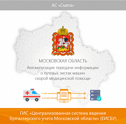 В Московской области автоматизирован учёт выездов машин скорой медицинской помощи